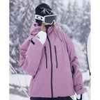 Unisex Hooded Ski Jacket for Snowboard & Outdoor-Frozenoir-
