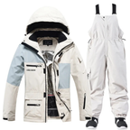 Unisex Ski Suit - Loose Fit Ski Jacket & Pants Set-Frozenoir-
