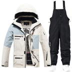 Unisex Ski Suit - Loose Fit Ski Jacket & Pants Set-Frozenoir-