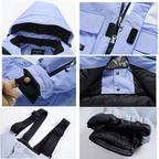 Unisex Ski Suit - Loose Fit Ski Jacket & Pants Set-Frozenoir-