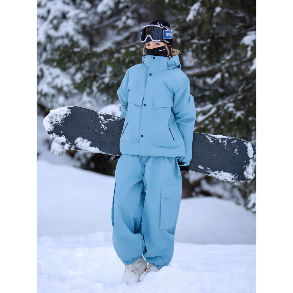 Waterproof Ski Suit Women's & Men's 15,000 mm DWR - Ski & Snowboard