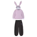 Wasserdichter Snowboardanzug Damen - Süßer Hasenohren-Anorak und Hose