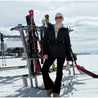 Women's Black Ski Jacket | Insulated & Warm, Hooded