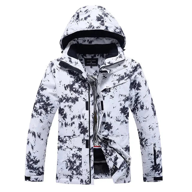 Women's Black Ski Suit - Warm & Waterproof for Winter-Frozenoir-