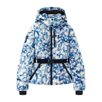 Damen Skianzug Blau | Wasserdichte Kapuzenjacke & Hose Set