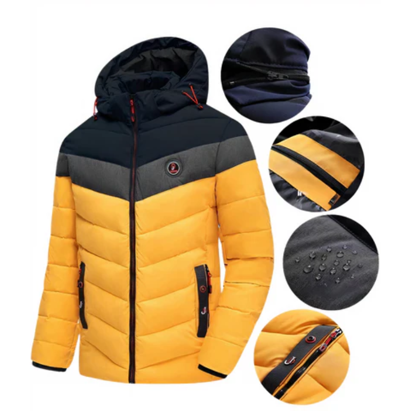 Women's Plush Winter Jacket - Hooded Fleece Coat-Frozenoir-