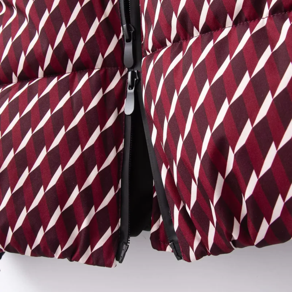 Women's Red Ski Suit - Two-Piece Jacket & Pants Set