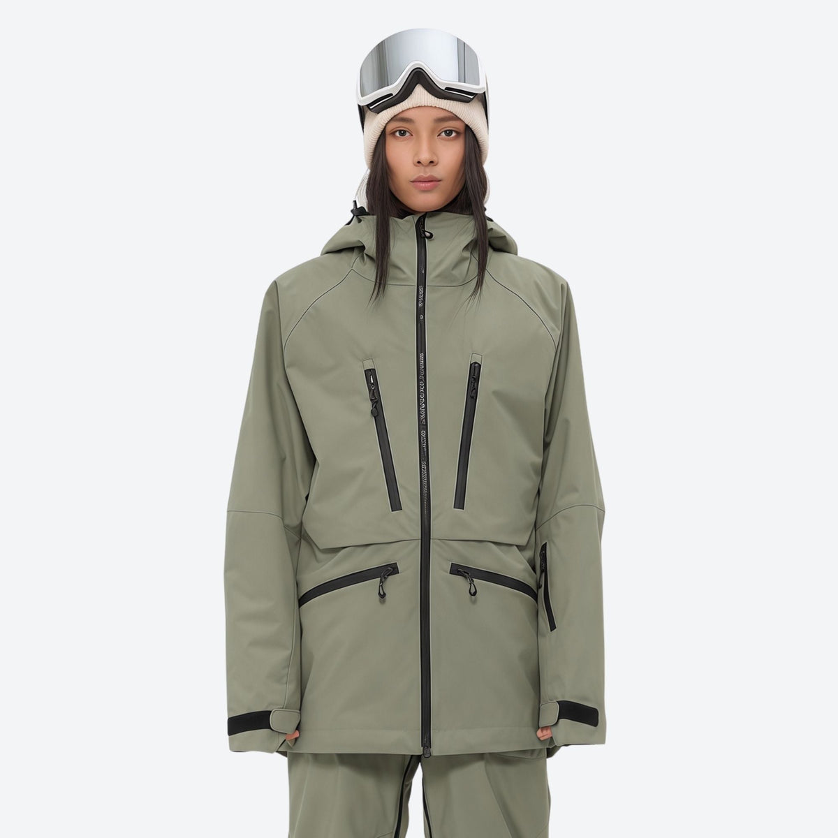 Women's Ski Jacket 3L Waterproof 15,000 mm - Snowboard PrimaLoft Insulated
