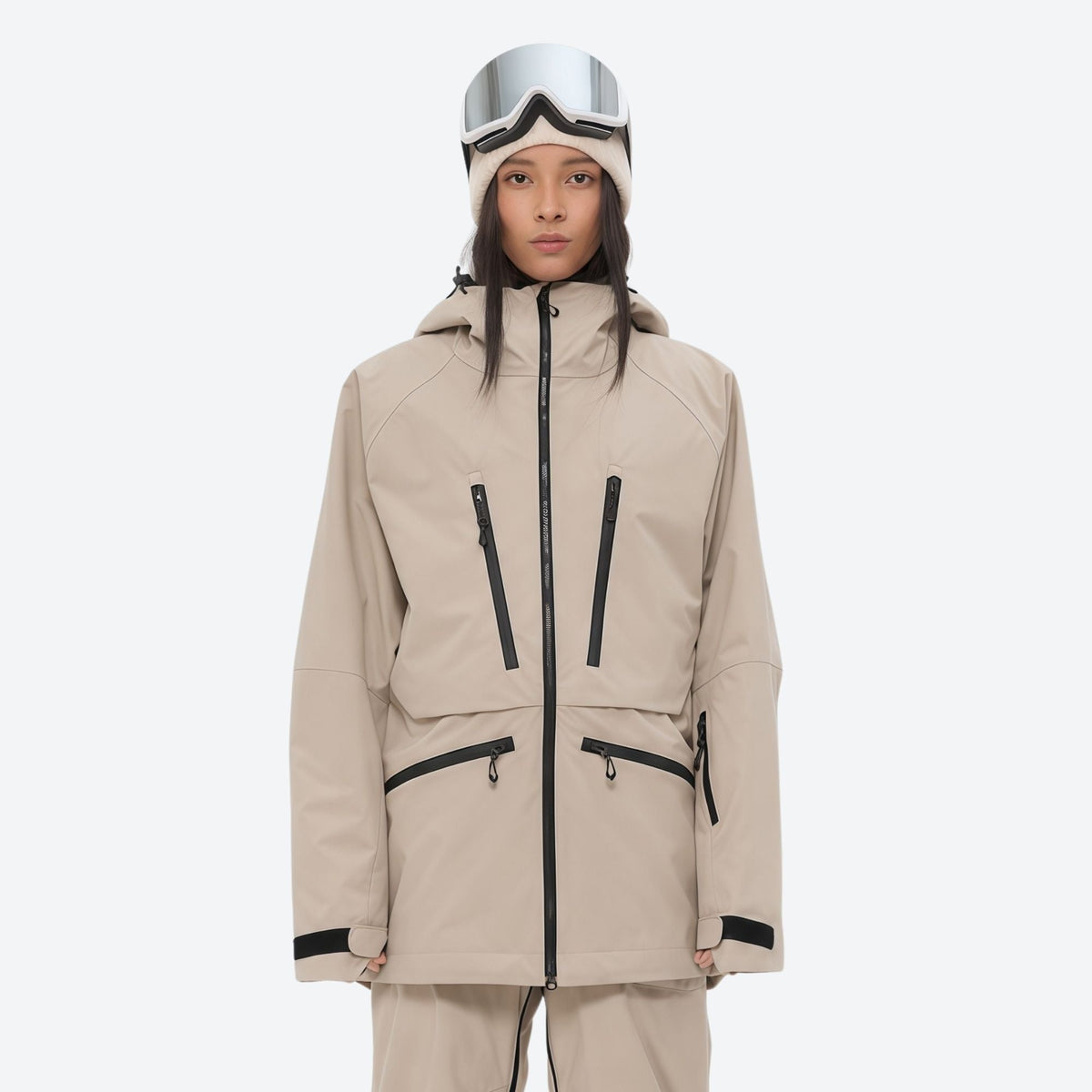 Women's Ski Jacket 3L Waterproof 15,000 mm - Snowboard PrimaLoft Insulated
