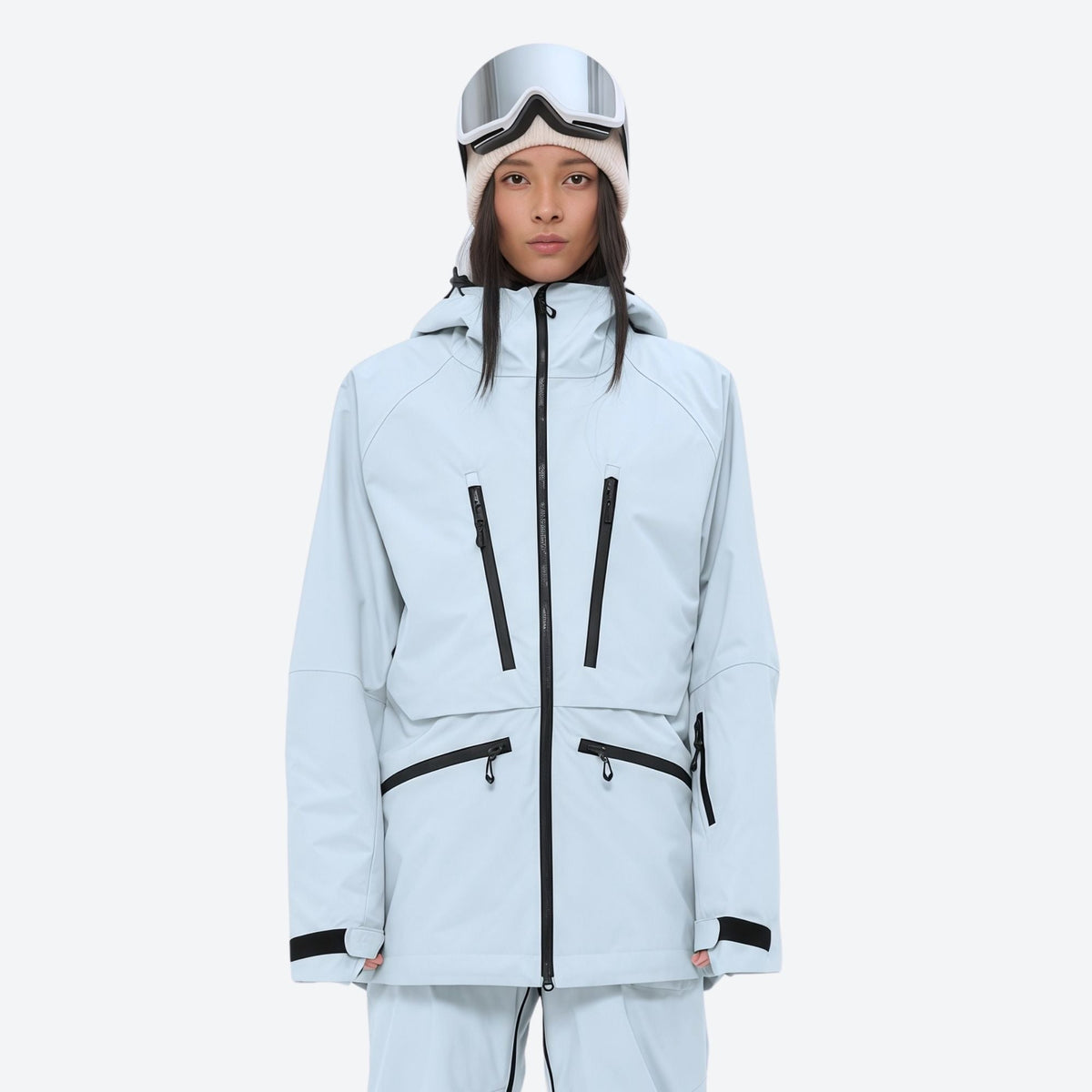 Women's Ski Jacket 3L Waterproof 15,000 mm - Snowboard PrimaLoft Insulated