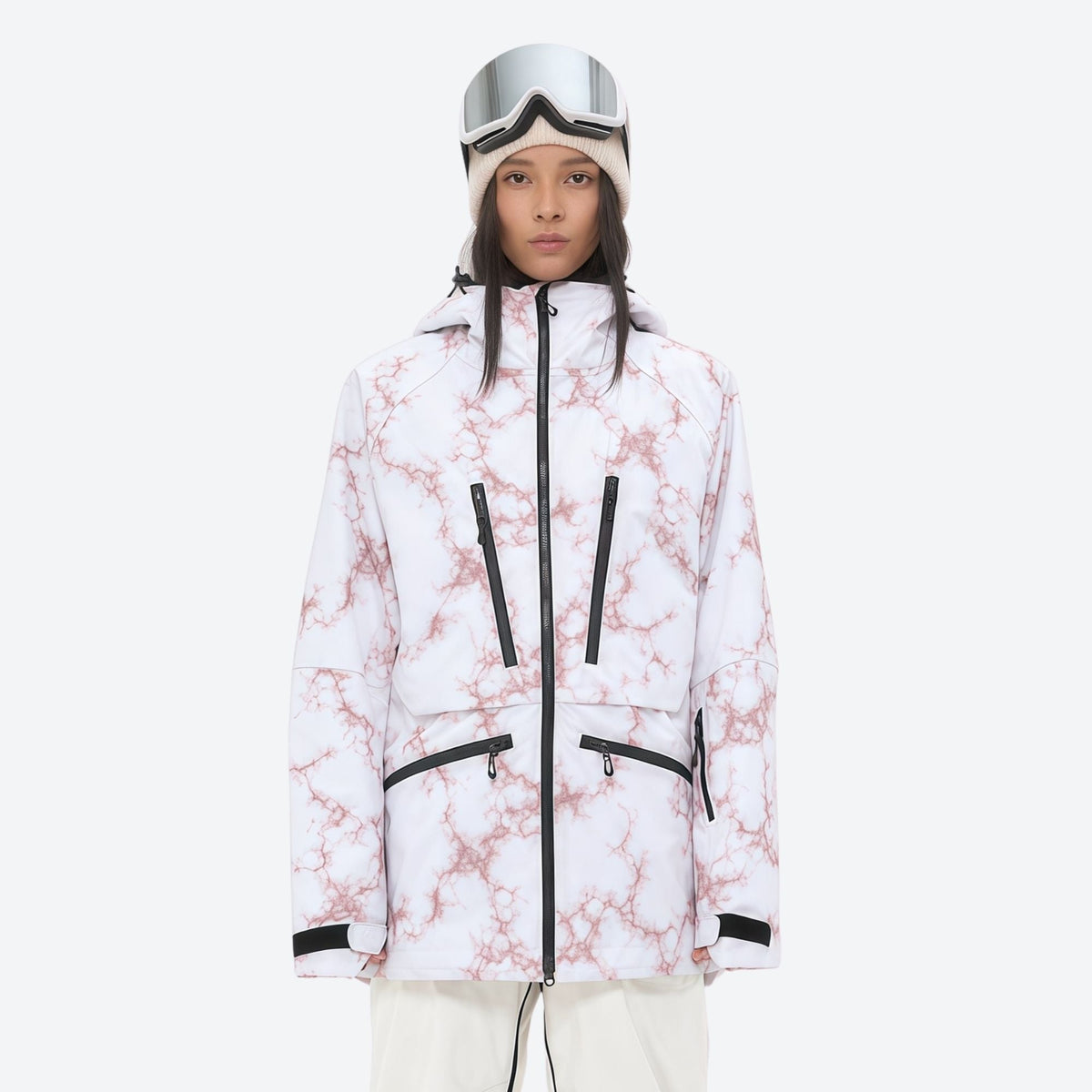 Women's Ski Jacket 3L Waterproof 15,000 mm - Snowboard PrimaLoft Insulated