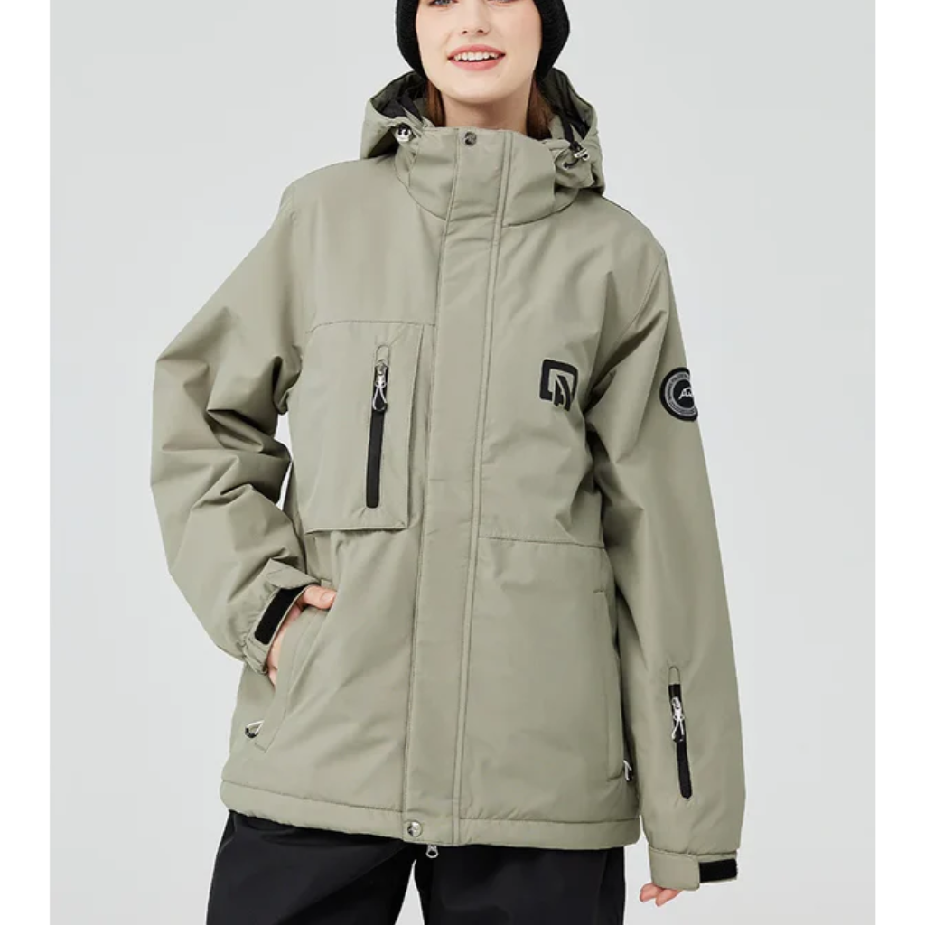 Women's Ski Jacket - Water-Resistant & Warm for Ski & Snowboard