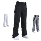 Women's Ski Pants - Insulated & Waterproof for Snow-Frozenoir-