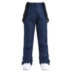 Women's Ski Pants - Insulated & Waterproof for Snow-Frozenoir-Dark Blue-xs-