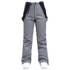 Women's Ski Pants - Insulated & Waterproof for Snow-Frozenoir-Gray-xs-