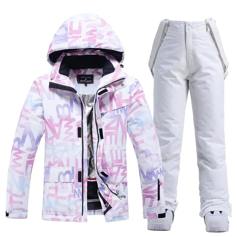 Women's Ski Suit - Warm & Stylish for Ladies-Frozenoir-