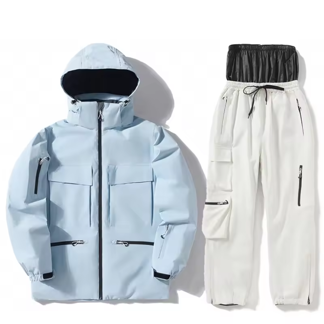 Women's Ski Suit - Waterproof Ski Jacket & Pants Set-Frozenoir-