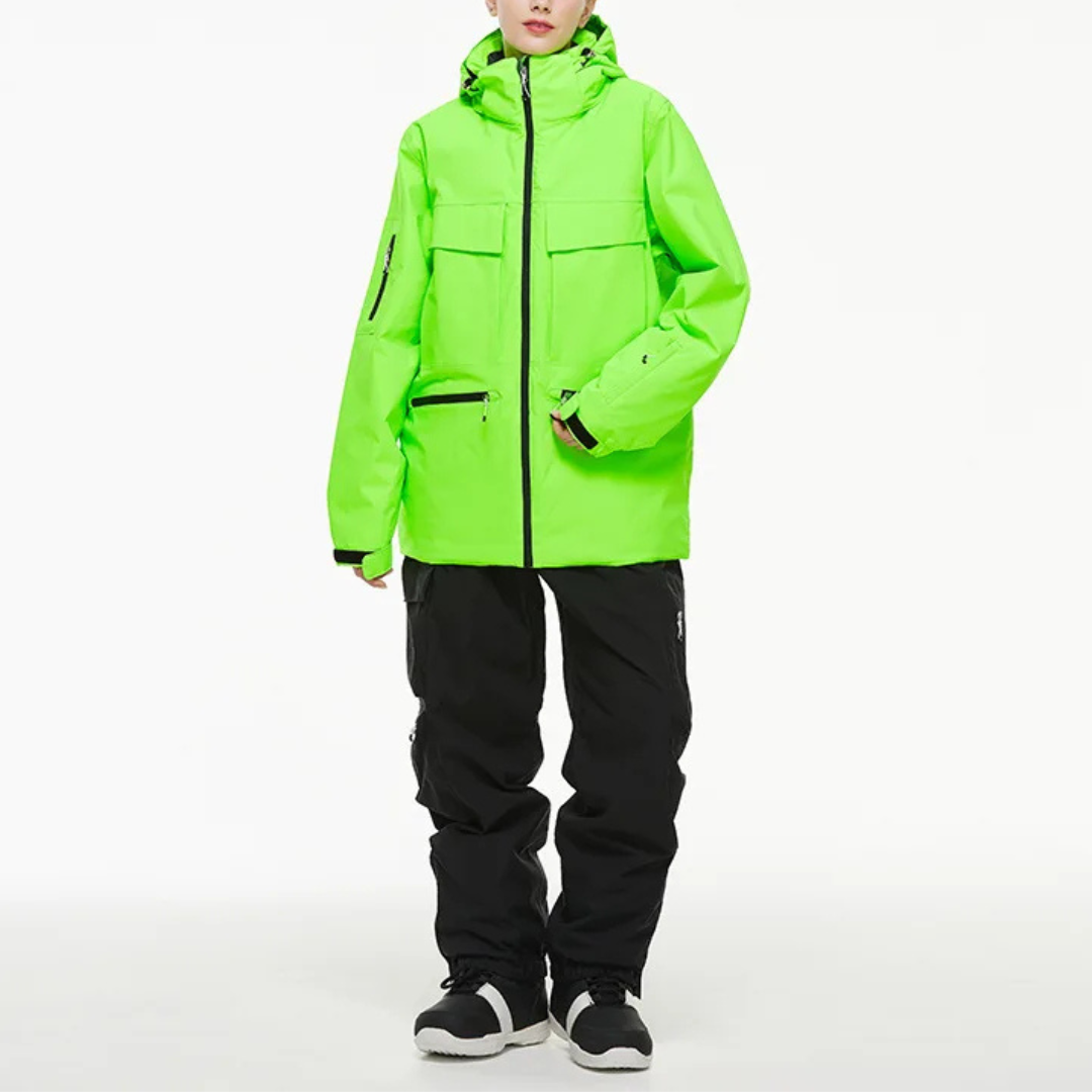 Women's Ski Suit - Waterproof Ski Jacket & Pants Set-Frozenoir-