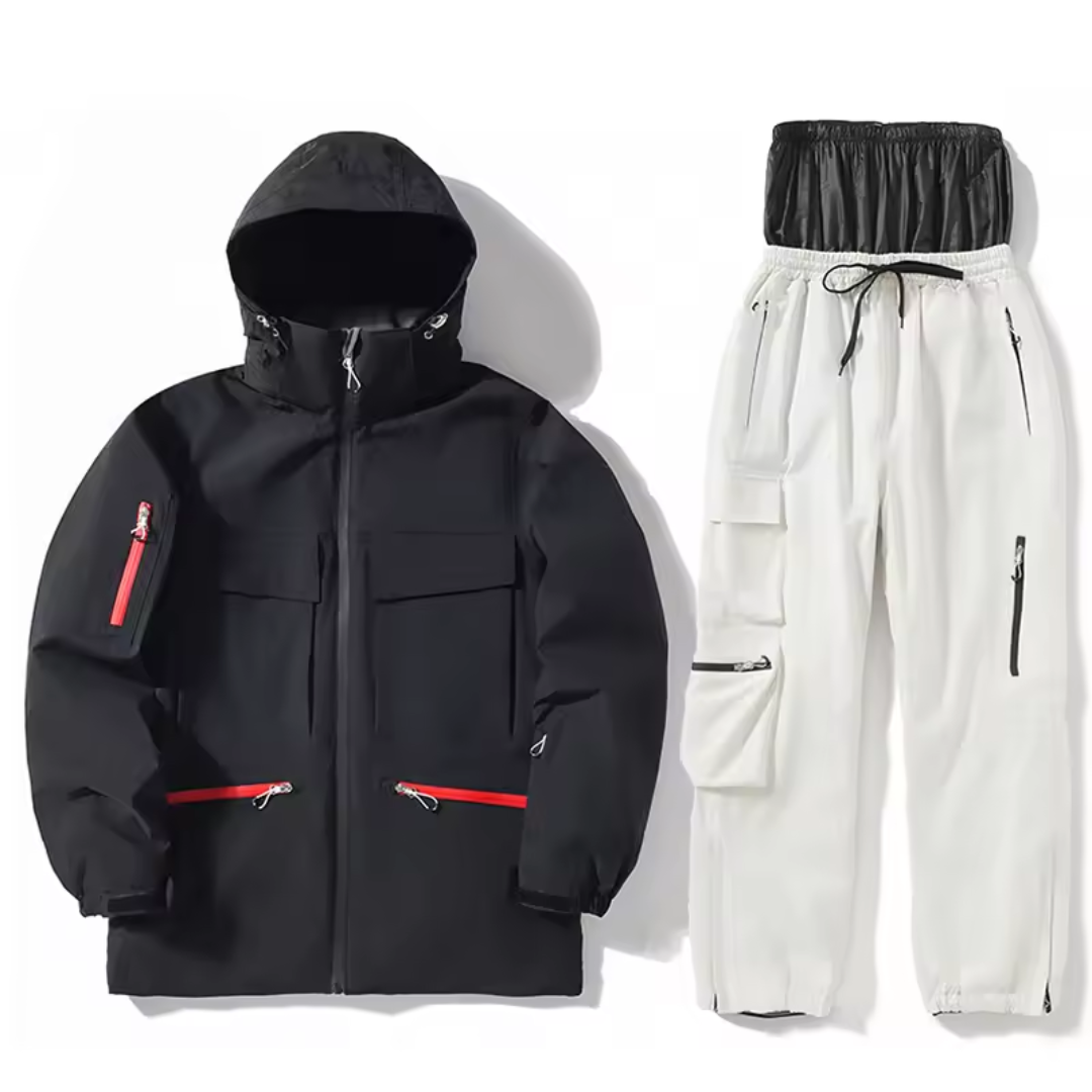 Women's Ski Suit - Waterproof Ski Jacket & Pants Set-Frozenoir-
