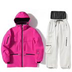 Women's Ski Suit - Waterproof Ski Jacket & Pants Set-Frozenoir-