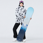 Women's Black Ski Suit - Warm & Waterproof for Winter